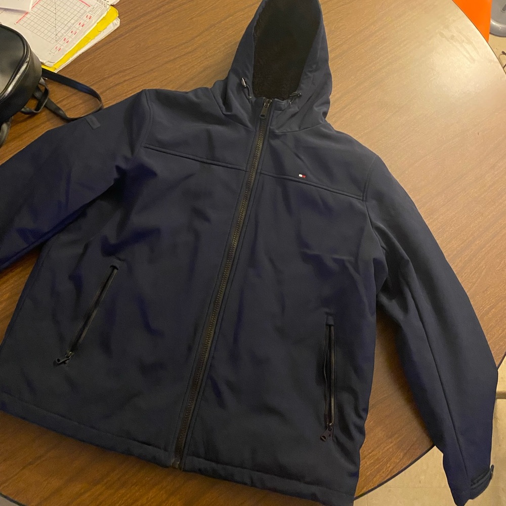Blue Tommy Hilfiger Coat.